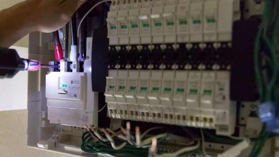Surge protection on a panel