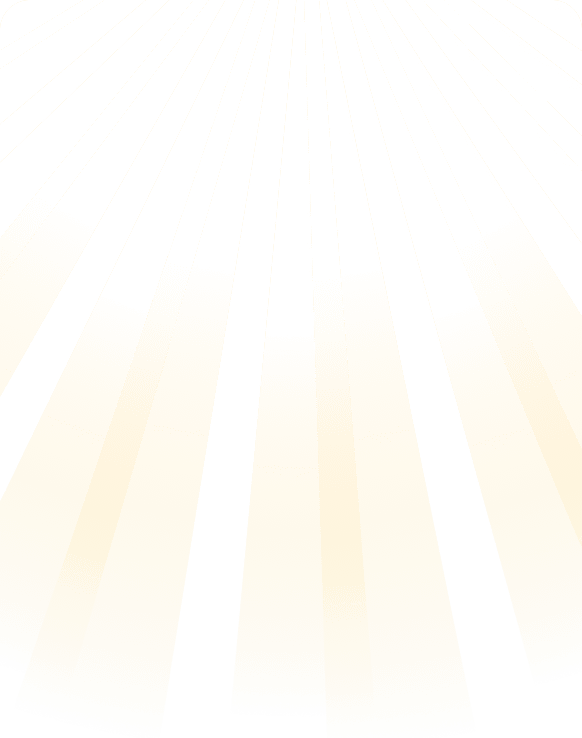 Abstract sunburst background with yellow–orange gradient and dark green radiating rays moving upward.